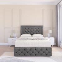 Vienna Plush Bed Set ,No Drawers Mattress & 54" Headboard