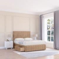 California Naples Bed Set ,No Drawers Mattress & 54" Headboard