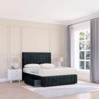 California Naples Bed Set ,No Drawers Mattress & 54" Headboard