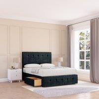 Cambridge Naples Bed Set ,No Drawers Mattress & 54" Headboard