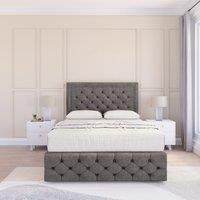 Vienna Naples Bed Set ,No Drawers Mattress & 54" Headboard