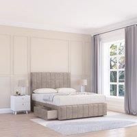 Watson Naples Bed Set ,4 Drawers, Mattress & 54" Headboard