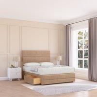 Monaco Naples Bed Set ,2 Drawers, Mattress & 26" Headboard
