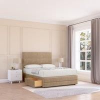 Monaco Naples Bed Set ,2 Drawers, Mattress & 26" Headboard
