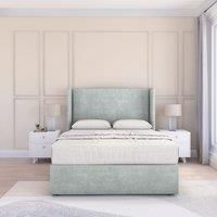 Devonshire Naples Wingback Bed Set ,No Drawers & 54"Headboard