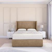 Devonshire Naples Wingback Bed Set ,No Drawers & 54"Headboard
