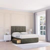 Jasmine Dumfries Bed Set With No Drawers Mattress & 26" Headboard