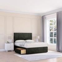 Kansas Dumfries Bed Set With No Drawers Mattress & 26" Headboard