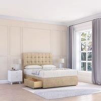 Alabama Coniston Bed Set With 2 Drawers, Mattress & 26" Headboard