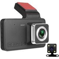 APEMAN Dash Cam 1080P DVR Car Driving Recorder with 3 Inch LCD, Dashboard Camera with Super Night Vision, 170° Wide Angle, G-sensor, Parking Monitoring, Loop Recording Motion Detection, WDR