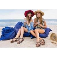 Unisex Black Women'S Bohemian Rhinestone Butterfly Flat Sandals In 7 Colours