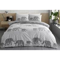Geo Elephant Bedding Set - 2 Colours & 3 Sizes