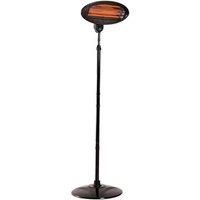 Free Standing Electric Patio Heater - 2Kw
