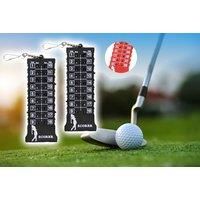 18 Hole Golf Score Counters In 4 Variants - Red