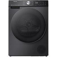 Hisense 5S Series Dh5S102Bb 10Kg Load Tumble Dryer With Touch Control, Ion Refresh - Black - A+++ Rated