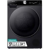 Hisense 7S Series Dh7S107Bb 10Kg Load, Ai Tumble Dryer With Touch Control - Black - A+++ Rated