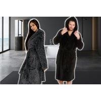 2Pc His And Hers Dressing Gown Set - 2 Designs & 3 Colour Options! - Blue