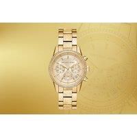 Women'S Michael Kors Mk6597 Gold-Tone Watch - Silver