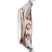 New Authentic Michael Kors Lexington MK5735 Yellow Gold Chronograph Women Watch