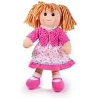 Bigjigs Toys Becky Doll - LARGE Ragdoll Cuddly Toy
