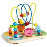 Bigjigs Toys Wooden Flower Bead Frame, none