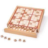 Bigjigs Toys Wooden Sudoku Game - Educational Number Toy