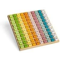 Bigjigs Toys FSC Certified Wooden Number Counting Tray - 100pc Maths Game, Quality Eco-Friendly Educational Toys & Teacher Supplies, Montessori Toys