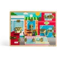 Bigjigs Toys Wooden Latches & Catches Board
