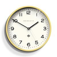 Newgate Number Three Echo Wall Clock - Cheeky Yellow