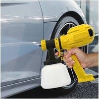 1000W Electric Paint Sprayer with 4 Nozzles,Blue/Yellow