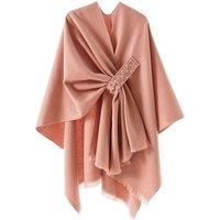 Embellished Detail Oversized Shawl