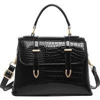 Classic Croc-Style Handbag