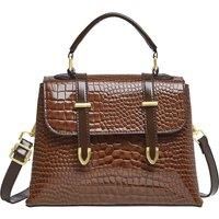 Classic Croc-Style Handbag