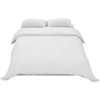 3Pcs Double Bedding Solid Duvet Cover with 2 Pillowcase Set