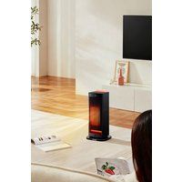 Living and Home 2000W Electric PTC Heater with Humidification in Black