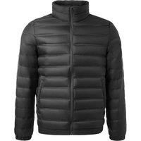 MODISHION Men's Winter Ultra Light Down Jacket in Black | Size: Large