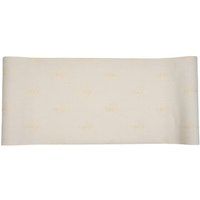 Living and Home Non-Pasted Non-Woven 3D Embossed Floral Wallpaper Roll in Beige