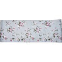 Living and Home Cottage Style Floral Vine Wallpaper - Blooming Branch Pattern in Light Blue