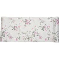 Living and Home Cottage Style Floral Vine Wallpaper - Blooming Branch Pattern in Light Beige