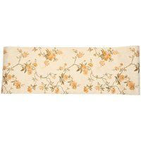 Living and Home Cottage Style Floral Vine Wallpaper - Blooming Branch Pattern in Light Sand