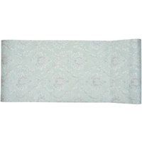 Living and Home Classic Cottage Floral Wallpaper with Elegant Vine Diamond Pattern in Mint