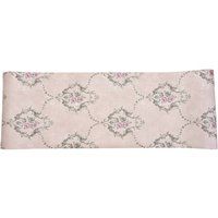 Living and Home Elegant Floral Wallpaper with Rose Vine Diamond Wall Decor Roll in Dusty Pink