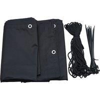 Black Garden Privacy Screen - 9 Sizes!