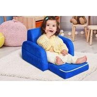 2 In 1 Sofa Chair For Kids In Pink And Blue