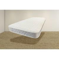 White Quilted Bubble Cooling Hotel Foam Sprung Mattress - 5 Sizes!