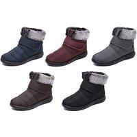 Faux Fur Lined Snow Boots - 5 Colours & 8 Sizes! - Black