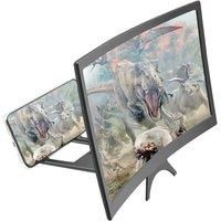 3D Curved Mobile Phone Screen Magnifier