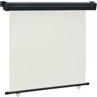 Balcony Side Awning 170x250 cm Cream