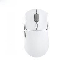 Kysona M600 V2 PAW3395 White Wireless Gaming Esports Mouse 55g 26000DPI 6 Buttons Optical PAM3395