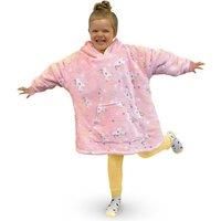 Kids' Hoodie Blanket - 4 Designs! - Black